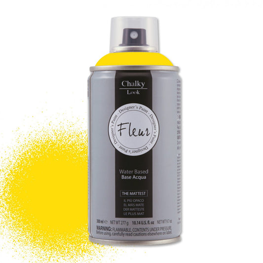 Fleur - Spray Chalky Look - 300 ml - Primary yellow