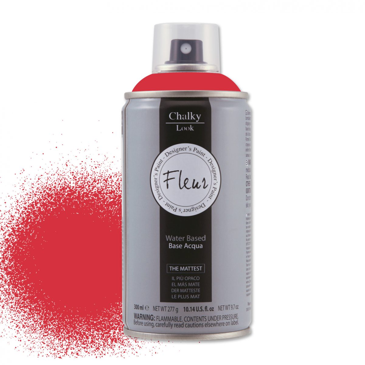 Fleur - Spray Chalky Look - 300 ml - tomato red