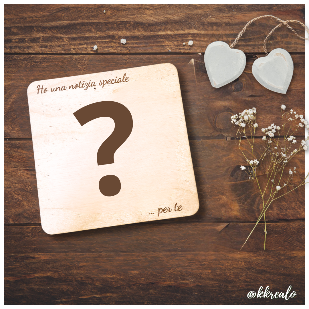 Quadretto proposta padrino, madrina in legno betulla a tema - personalizzabile frase e personaggio Proposta battesimo