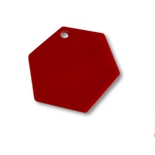 Plexiglass / Acrilico / metacrilato colato Rosso 3mm