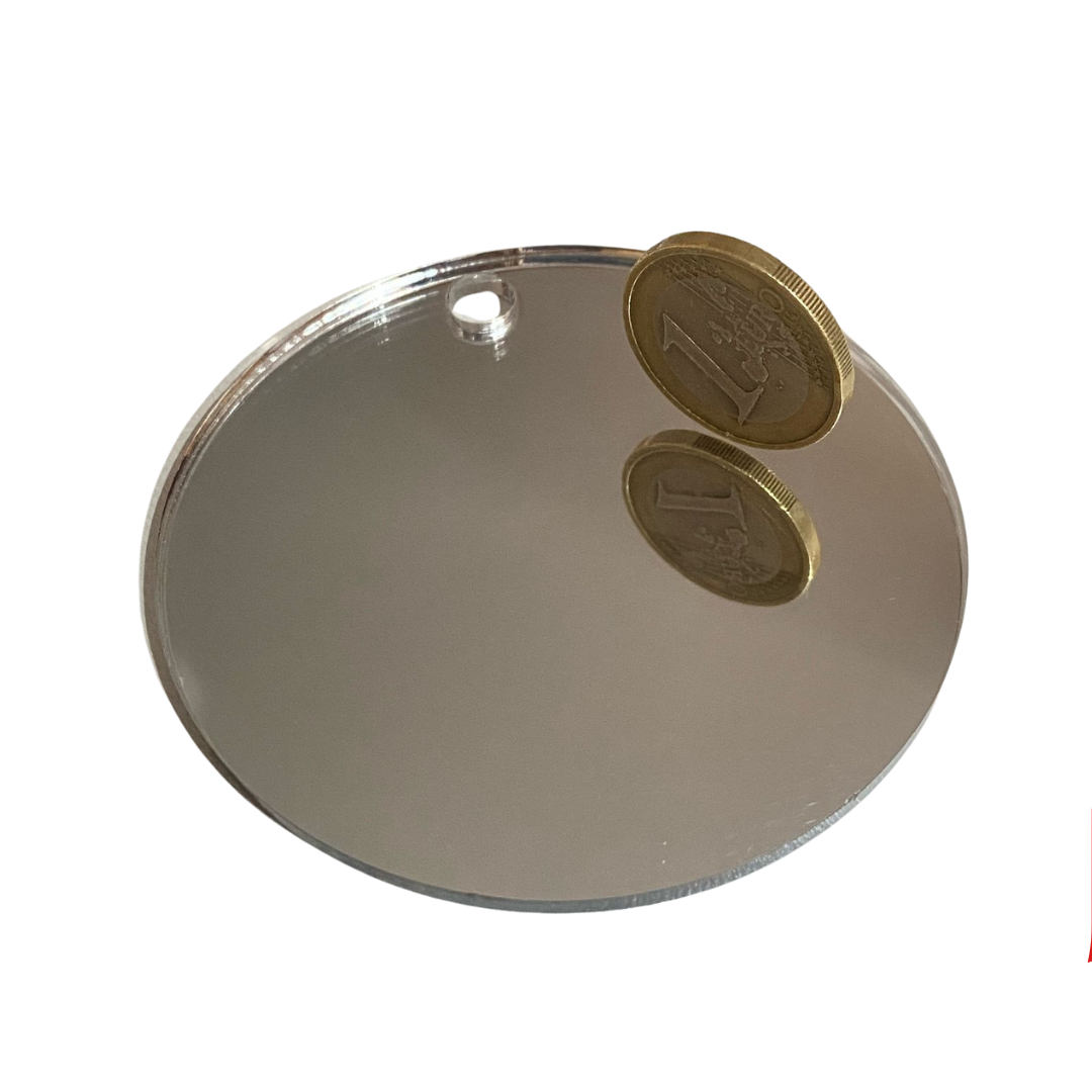 Plexiglass / Acrilico / metacrilato estruso Specchiato argento 3mm